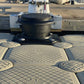 Modular dock Internal Pile Guide 12"ID x 6" tall jet dock style
